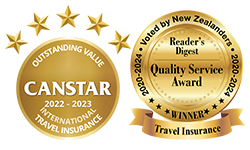 Award-winning travel insurance