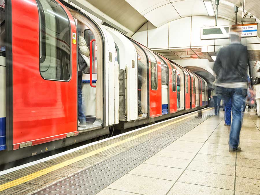 London underground train
