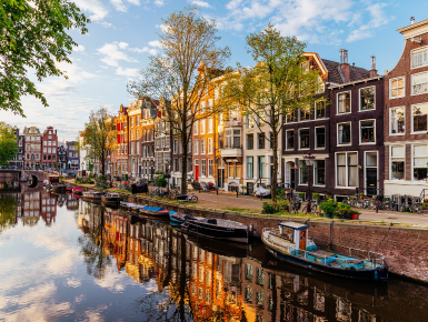 Canal houses in Amsterdam