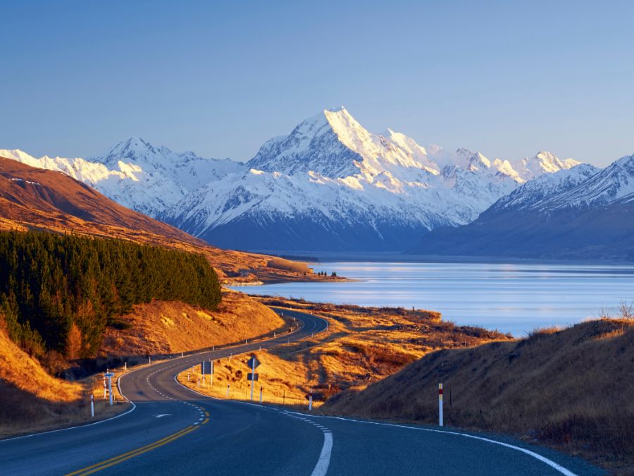 Scenic Highway 80 to Aoraki Mt Cook