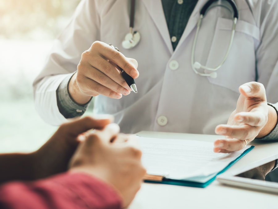 a visit to the doctor